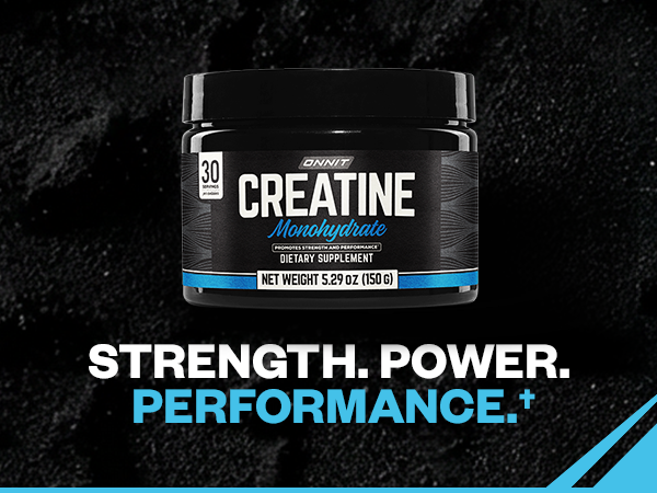 ONNIT Creatine Monohydrate Powder 5g, Unflavored, 30 Servings