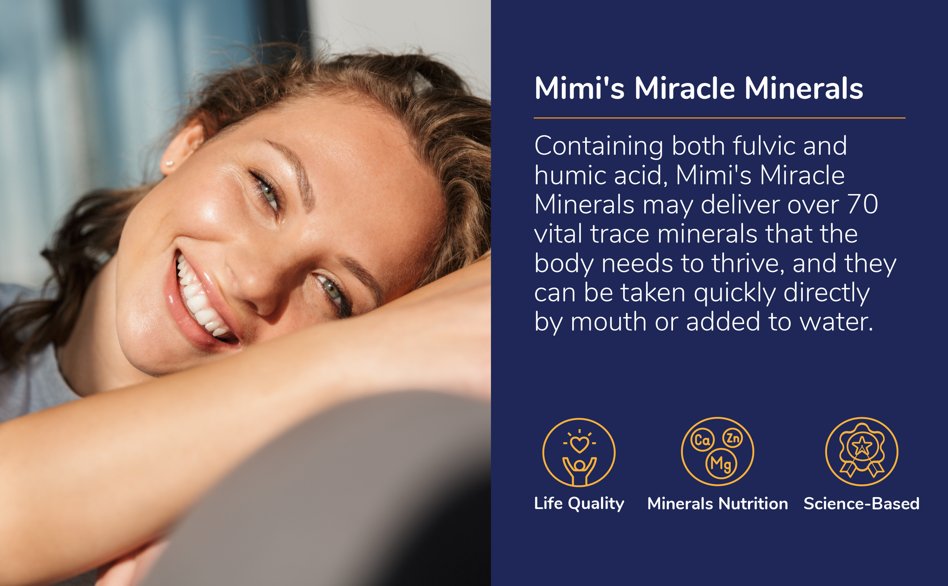 Mimi's Miracle Minerals – Fulvic & Humic Acid Supplement with 72+ Ionic Trace Minerals, Energy, Hair & Nail Growth Support, Organic Plant-Derived Liquid Drops, 4 oz