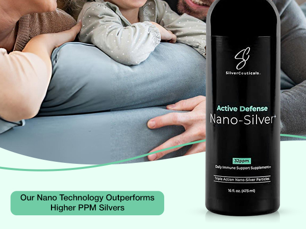 Colloidal Silver w/Nano Technology - 8X More Effective - 32ppm 16oz