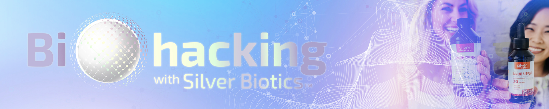 Silver Biotics Multivalent SilverSol Technology Ag₄O₄ 10 PPM Immune Support | Bio-Hacking Immune Building Natural Support (16 Fl Oz Glass Bottle)