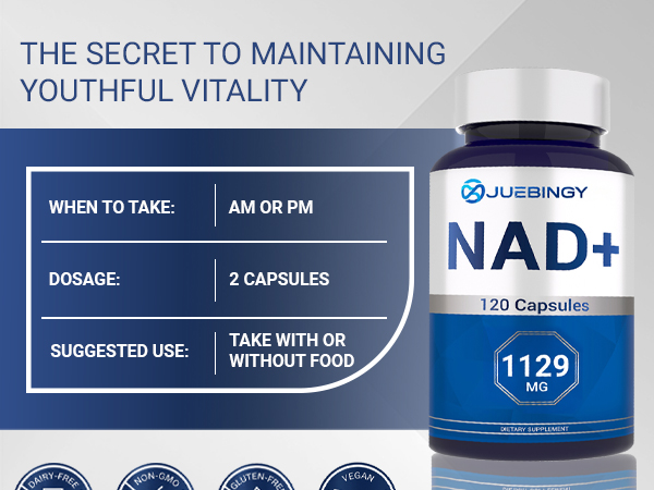 NAD+ Supplement 120 Capsules – Liposomal NAD+ with Resveratrol for Cellular Energy, Healthy Aging & Daily Vitality Support – Vegan, Non-GMO, Gluten-Free for Women & Men
