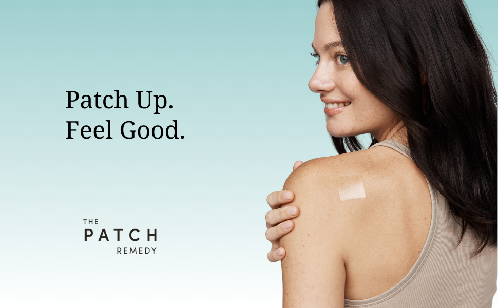 The Patch Remedy Relax Patch | L-Theanine, Lemon Balm, Valerian, Ashwagandha, Passionflower | 30 Patches