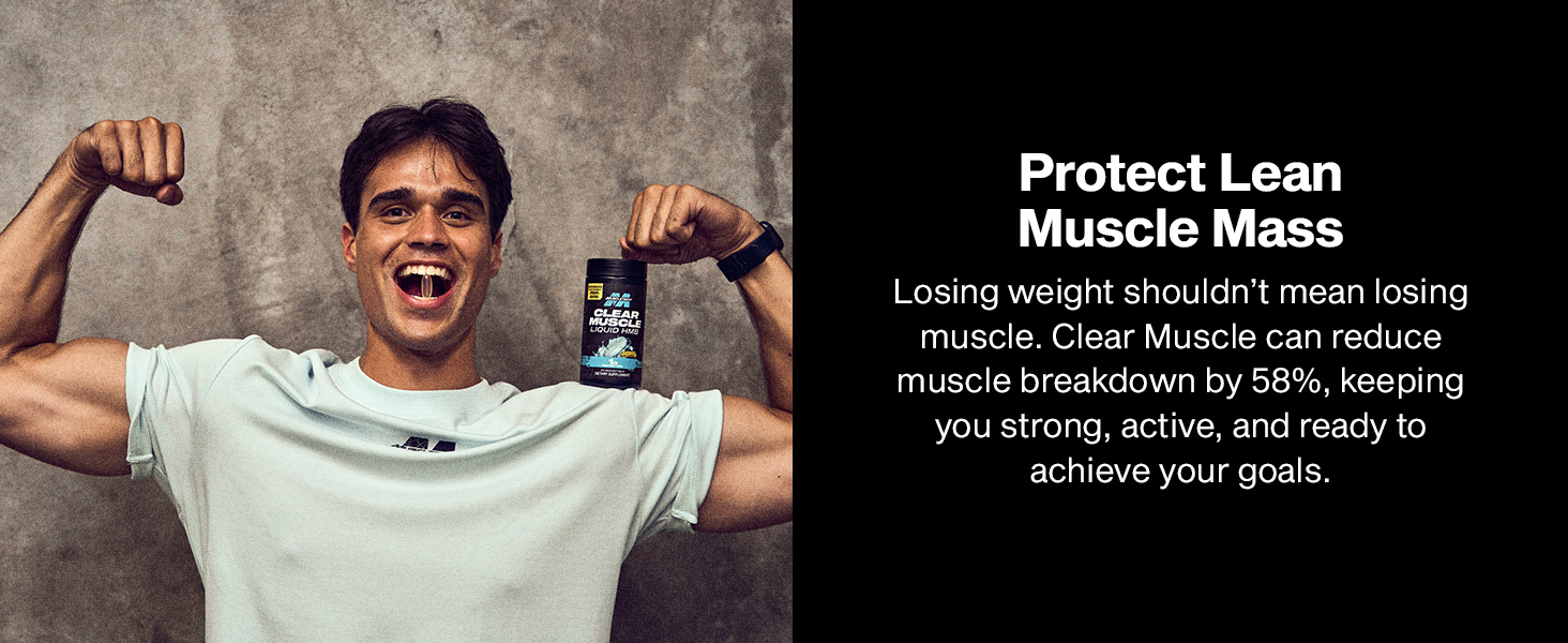 MuscleTech HMB Supplements 1000mg, Clear Muscle (42 Liquid Softgels)