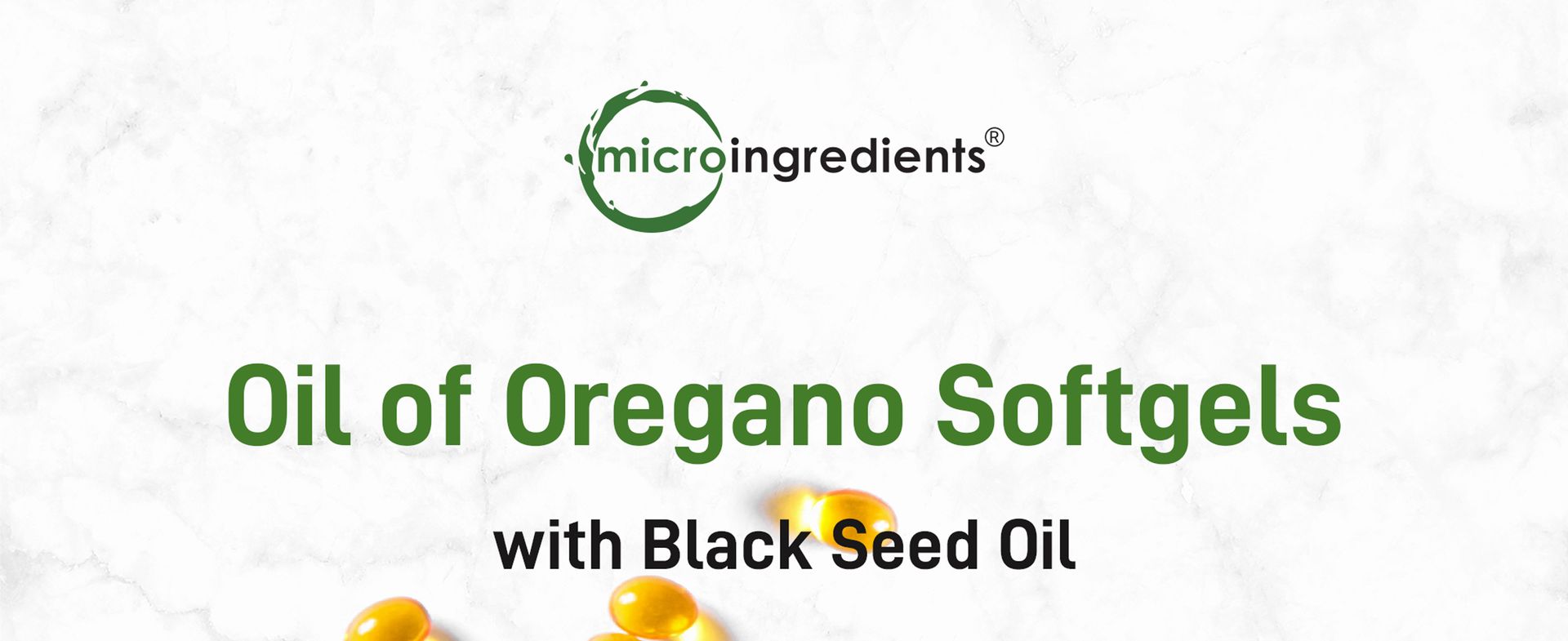 Micro Ingredients Oil of Oregano with Black Seed Oil, 150 Softgels