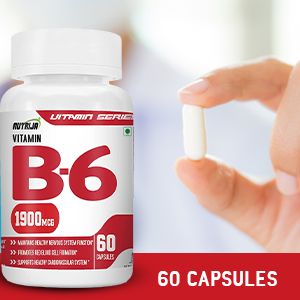 Nutrija Vitamin B6 (60 Capsules)
