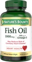 Nature's Bounty Fish Oil 1000 mg, Odorless, 120 Coated Softgels (Pack of 3) 6