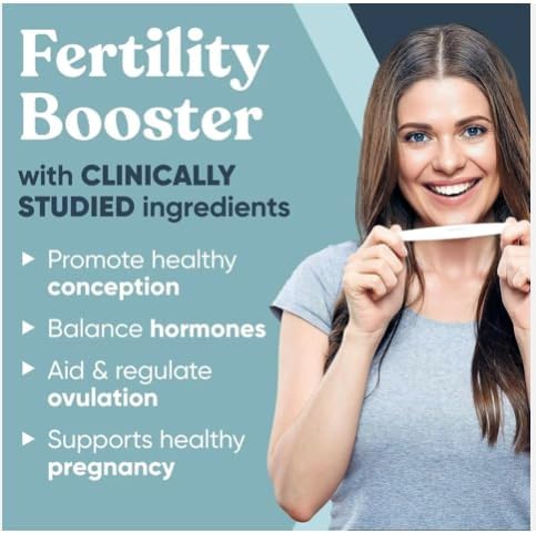 Women's Herbal Prenatal Vitamins & Fertility Supplements - Fertility Booster, Promote Hormonal Balance & Support Healthy Pregnancy- Promotes Healthy Conception & Regulate Ovulation 3