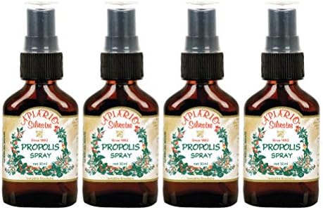 4 Bottles of Apiario Silvestre Brazilian Green Bee Propolis Spray Glycolic Extract 30ml -Non Alcoholic, Wax Free, Sugar Free 2