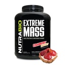 NutraBio Extreme Mass Gainer Protein Powder, 53G Protein, Clean Weight Gainer, Öka Muscle Mass, Full Spectrum Amino Acid - Strawberry Pastry, 6 Pound
