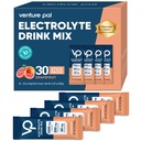 Venture Pal High Sodium Sugar Free Electrolytes Powder Packet - Hydration Packets med vitamin, natrium och kalium | Zero Calories | Vegan, Keto & Paleo Friendlyte Drink Mix - 30 Sticks