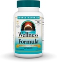 Källa Naturals Wellness Formel Biojusterade Vitaminer - Immun System Support Supplement & Immunity Booster* - 45 tabletter
