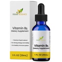 Flytande vitamin B5 - 36 portioner - Hög Absorption Pantothenic Acid för energi, humör och nervstöd - Vegan Non-GMO alkoholfri - Bättre än kapslar eller piller - 1 Fl Oz