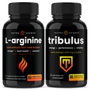 NutraChamps L-Arginine Capsules och Tribulus Capsules 2 Pack Bundle
