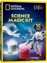 National Geographic Magic Chemistry Set - Science Kit för barn med 10 fantastiska magiska tricks, STEM-projekt och vetenskapsexperiment, vetenskapliga leksaker, bra present till pojkar och flickor 8-12