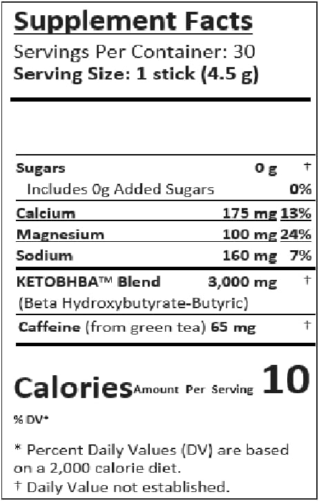 B-Epic B-KETO Natural Grape smaksatt stöd för ditt välbefinnande - utformat för att stödja naturlig energi och välbefinnande - inkluderar 30 pulversticks