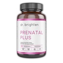 Dr. Brighten Prenatal Plus - Kvinnors formulering, aktiva B-vitaminer, mineraler, antioxidanter för gravida eller omvårdnadsmödrar, icke-GMO Vegan, ingen gluten, ingen soja - 180 kapslar