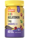 Sundance Kid Melatonin Gummies 1mg | 40 greve | Cherry Flavor | Vegan, icke-GMO och Gluten fri tillägg
