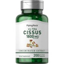 Piping Rock Cissus Quadrangularis Supplement 1800mg | 200 kapslar | Ultra Concentrated Herbal Extract | Non-GMO, Gluten Free