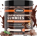 Kaffe smak Kreatinmonohydrat Gummies 5000mg för män och kvinnor, Innehåller L-Taurin + Vitamin B12, Betaine, L-Citrulline för muskelstyrka, förbättrad träningsuthållighet -116 greve