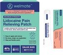 Ultimate Pain Relief Duo: 4% Lidocaine Numbing Patch (30 Ct) & 5% Lidocaine Cream (1 Oz)