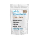 Drick hälsosam Chocolate Egg White Protein Powder | för känsliga magar | Gut Friendly | Additive & Dairy Free | Inga konstgjorda sötningsmedel | Inget uppblåsthet, fjärilar eller gas | Inget förstoppning eller diarré