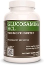 Remedys Nutrition Glukosamin HCL | 1000 mg, 60 Vegan kapslar Kosttillskott | Tvåmånaders leverans