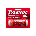 Tylenol Extra Strength 500 mg Acetaminophen Caplets, Pain Reliever & Fever Reducer, Acetaminophen för mindre artrit smärta, huvudvärk, Backache & Toothache, Travel Size, 10 ct