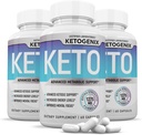 (3 Pack) Ketogenix Keto Pills 1275MG New & Improved Formel innehåller Apple Cider Vinegar Extra Virgin Olive Oil Powder Green Tea Leaf 180 kapslar