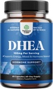 DHEA Supplement för kvinnor och män - Ren DHEA 100mg för hormonbalans, förbättrar humörstabilitet, hjärnfunktion, immunsystem, energi och fertilitet - Dehydroepiandrosteronkapslar för vuxna - 60 Ct