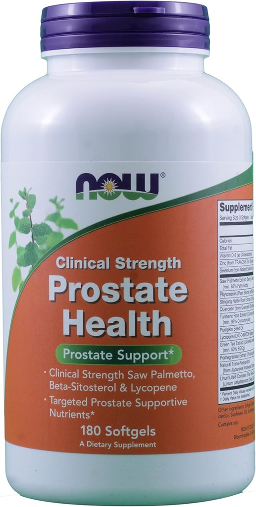 Klinisk styrka Prostate Health, Soft-Gel, 180-2 Pack