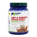 Performance Inspired Nutrition Ripped Whey Protein – 25G Protein – 4G Leucine – L-Carnitine – Green Tea Extract – Mocha – 2,25 lbs