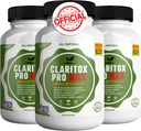 Claritox Pro Max Extra Strength Supplement, Mood Booster, Cognitive Function Enhancer, 180 kapslar (3)