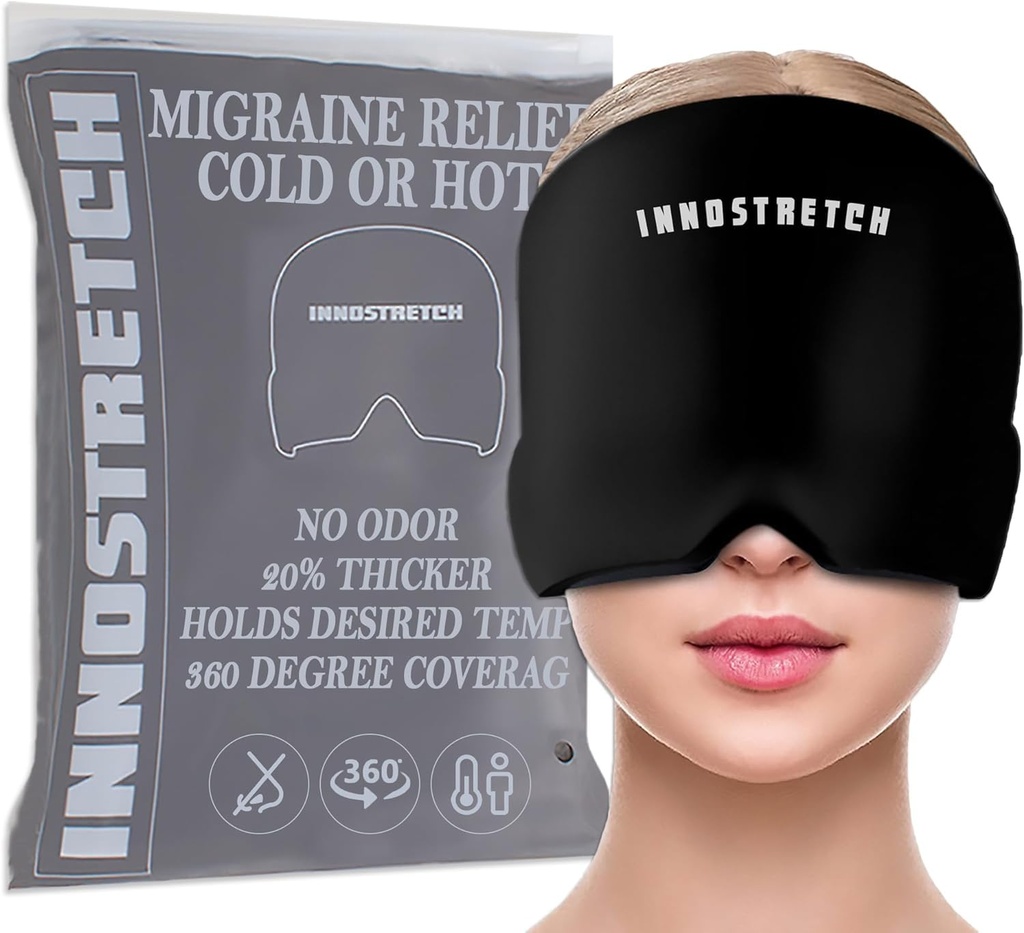 Headache och Migraine Relief Cap Ice Hats for Migraines to Reduce Intensity of Migraines Migraine Head Wrap och Migraine Relief Mask Headache Wrap används för Head Cooling Wrap Migraine Mask