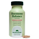 Semaine Daily Hormone Balance - Clearer Skin, förbättrade humör, djupare sömn och lyckligare hormoner. Hormonfri, Vegan Capsule, Multi-Symptom Support (60 ct)