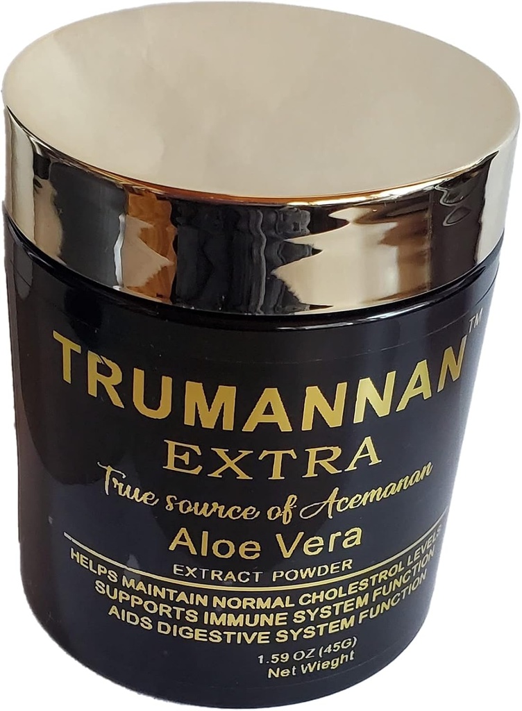 Aloe Vera Extract Powder 40 procent Acemannan Equal till 250 kapslar koncentrerade icke GMO 100 procent naturliga kosher vegan
