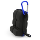 CASEMATIX Asthma Inhaler Holder Case passar två standardräddningsinhalatorer med Lanyard och Clip på Keychain Carabiner, Inkluderar astmafall endast