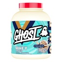 Ghost Whey Protein Powder, Cinnabon - 5LB, 25G Protein - Cinnamon Roll smaksatt Isolat, Koncentrat & Hydrolyserad Whey Protein Blend - Post Workout Shakes - Soy & Gluten Free
