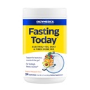Enzymedica, Fasting Today, Intermittent Fasting Drink Mix med Electrolyte Powder Supplement för Hydration, Appetite och Muscle Health, Keto Friendly, Tropical Pineapple Flavor, 24 Servings