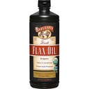 Barleans Organic Flaxseed Oil Liquid, Cold Press Flax Seeds, 7 640mg ALA Omega 3 Fatty Acid Supplement för Joint and Heart Health & Healthy Digestion, 32 oz