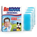 BEKOOOL Soft Gel Sheets för barn för kyllindring från feber obehag | 4 greve
