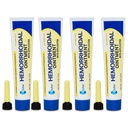 Globe Hemorrhoidal Ointment, Phenylephrine HCl, Petrolatum, Mineral Oil, Relief från Burning, Itching och Discomfort of Hemorrhoids, 2 Ounces (4 Pack)