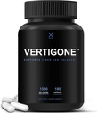 HUMANX VertiGone - Vertigo Relief - Time-Tested Ingredients - Forntida naturliga inre öronbalans Supplement - Relieves Dizziness, Nausea, Spinning & Swaying Sensations - Non GMO - Dizzy Aid Pills