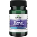 Swanson Boron från Albion - Boroganic Glycine Supplement Supporting Joint Health & Bone Health - High Absorption Formel kan stödja övergripande balans - (60 kapslar, 6mg vardera)