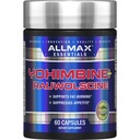 ALLMAX Essentials YOHIMBINE + RAUWOLSCINE - 60 kapslar - stöder fettförbränning och undertrycker aptit - 60 portioner