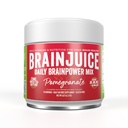 BrainJuice Nootropics Brain Support Supplement, Gluten Free Powder för energi och fokus, Drink Mix med L Theanine, Alpha GPC, Vitamin B, Organic Green Tea Extract Caffeine, Pomegranate, 15 portioner