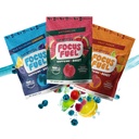 FocusFuel Energy Chews - Trial Size Variety Sample Pack (9 portioner) - 100mg Caffeine + Alpha GPC + L-Theanine + B12, Magnesium - Blue Razzberry Lemonade, Watermelon, Fruit Punch - No Crash eller Jitters