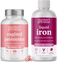 Mors löfte flytande järn och vaginal probiotika bundle