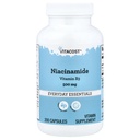 Vitakost Niacinamide (Vitamin B-3) - No Flush Niacin - 500 mg - 200 kapslar