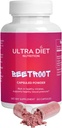 Organiska Beetroot kapslar, 1300mg, kväveoxid, 100% naturlig, icke-GMO, 60 kapslar