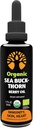 Organic Sea Buckthorn Oil - 50-dagars leverans - Omega 7 9 - Icke-GMO, Vegan